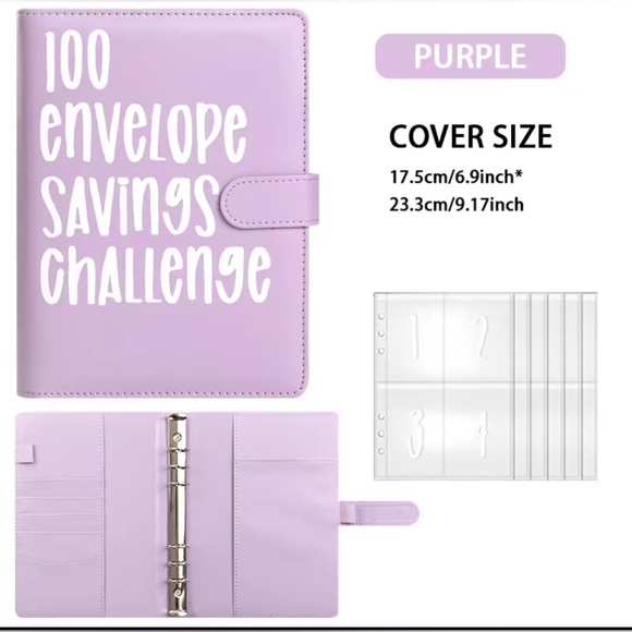 Other - 100 envelope savings challenge with custom pen. & UV wrap Handcrafted